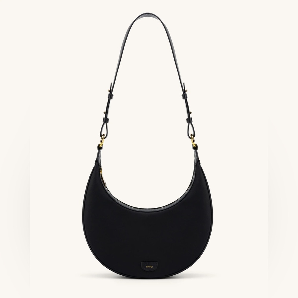 JW PEI Carly Nylon Saddle Bag - Black